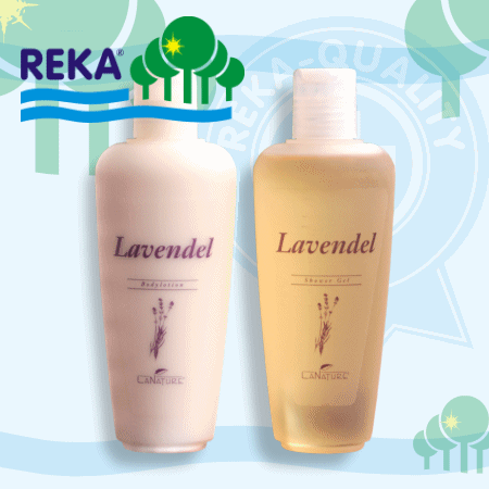 LaNature Lavendel Duschgel und Bodylotion 2x200ml, Naturkosmetik