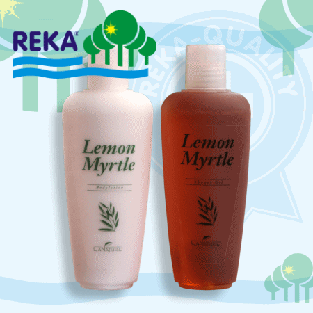 LaNature Lemon Myrtle Duschgel und Bodylotion 2x200ml, Naturkosmetik