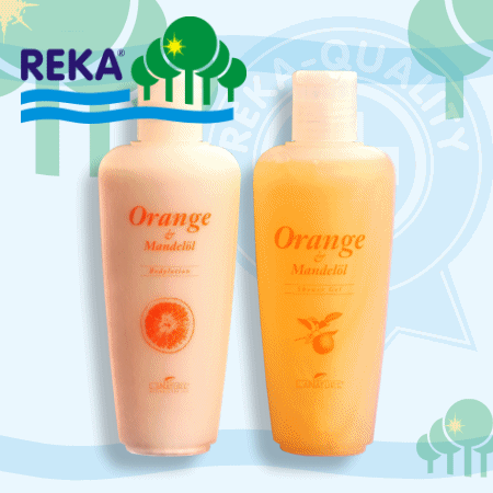 LaNature Orange Duschgel und Bodylotion 2x200ml, Naturkosmetik LaNature Orange Duschgel und Bodylotion 2x200ml, Naturkosmetik
