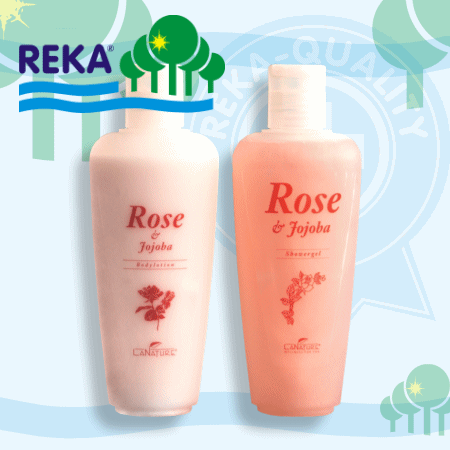 LaNature Rose Duschgel und Bodylotion 2x200ml, Naturkosmetik